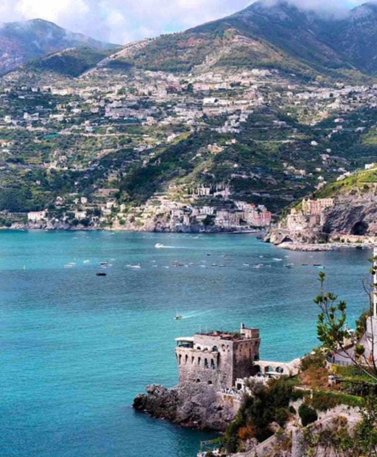 Sea Pearl Nuovissimo A Due Passi Dal Mare Lägenhet Maiori Exteriör bild